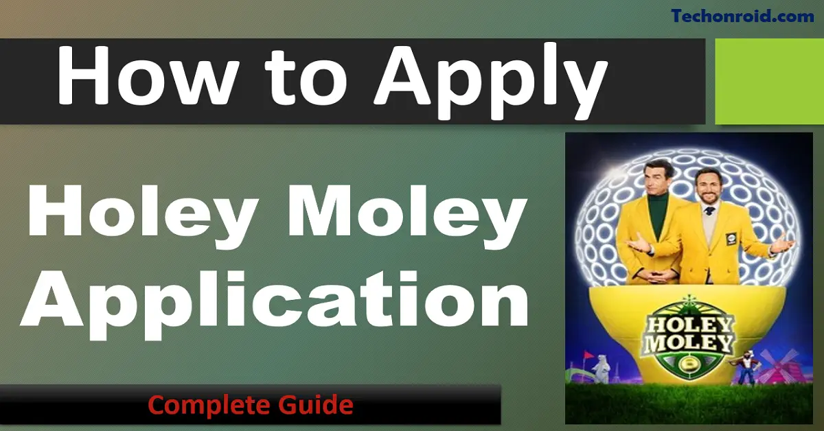 Holey Moley Application,