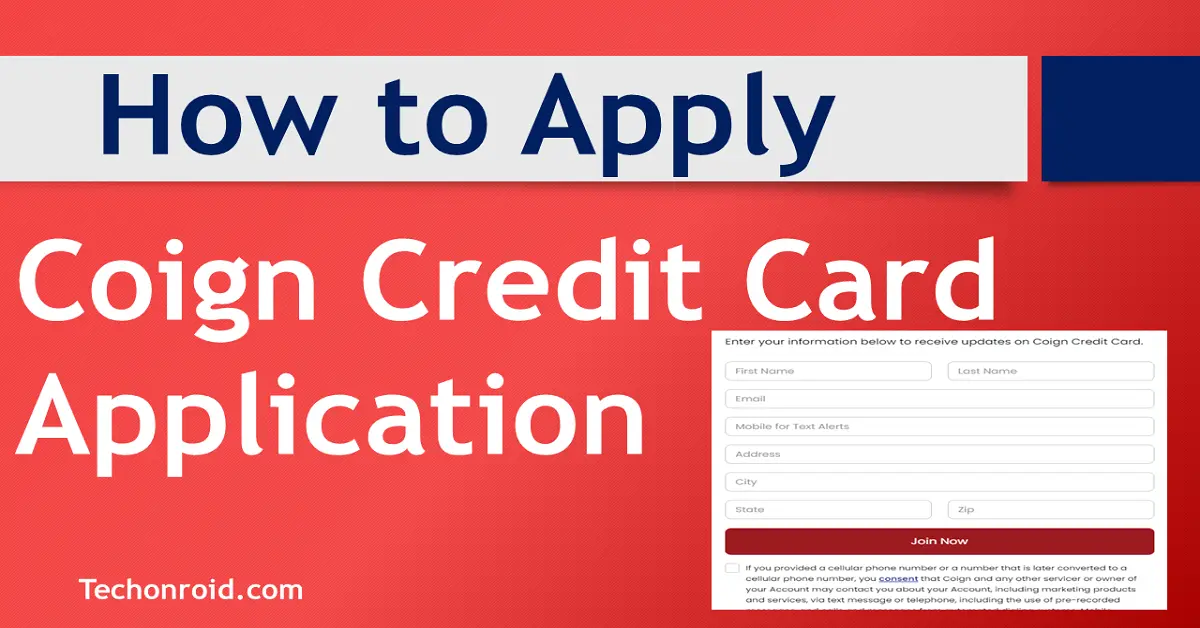 coign credit care application,