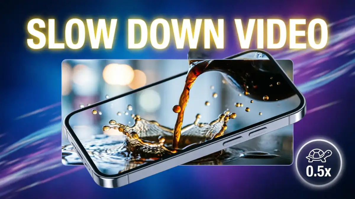 How to Slow Down a Video on iPhone